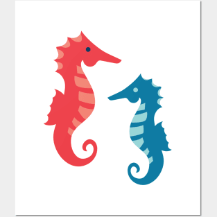 Sea Horses Posters and Art